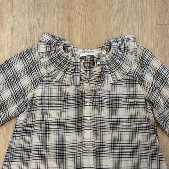 NWOT Dôen ruffled collar dress - Picture 4 of 13